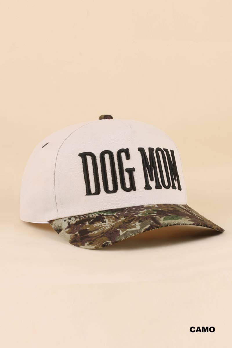 Camo Dog Mom Hat